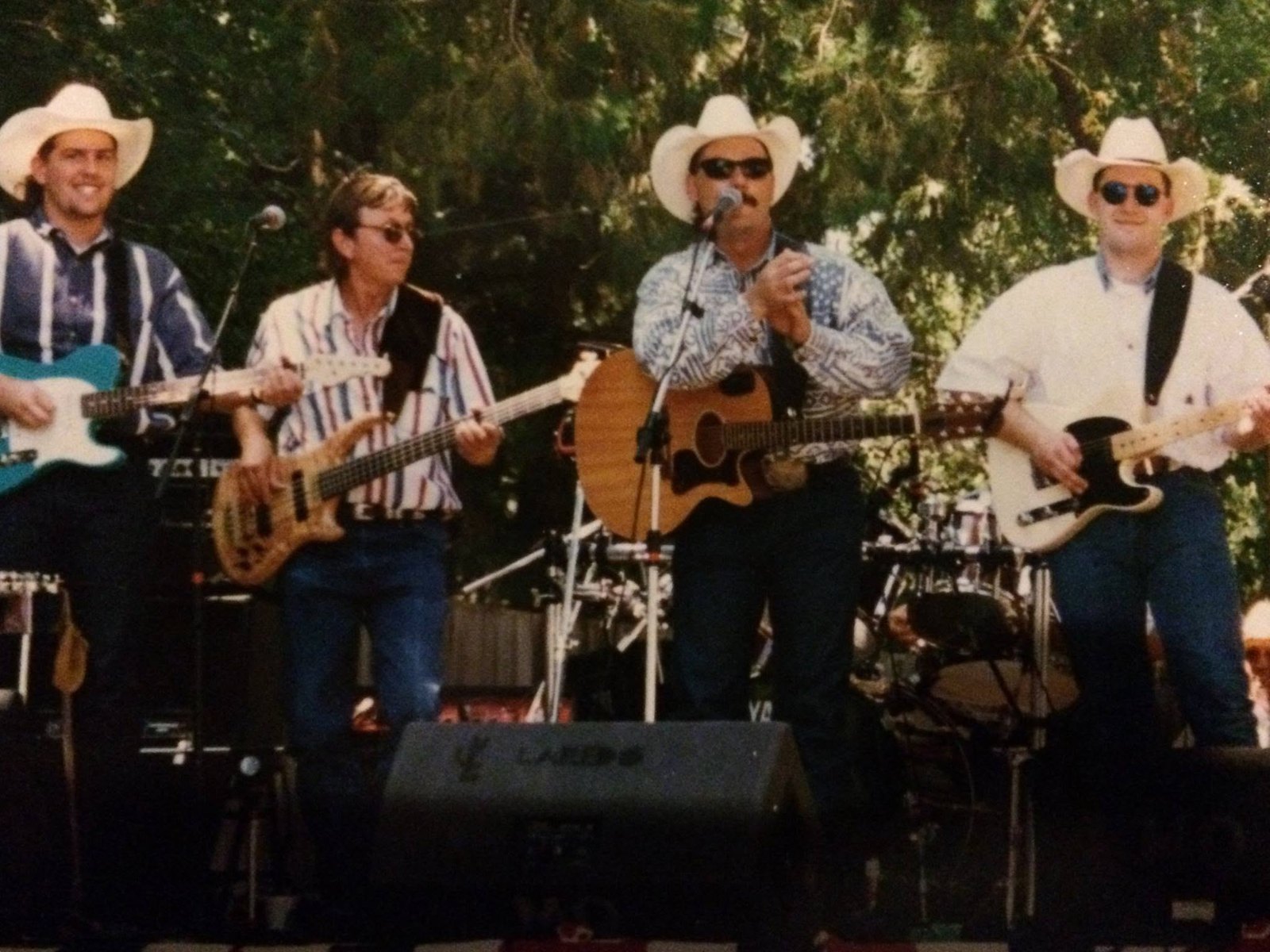 Jeremy Moyers playing an early live performance