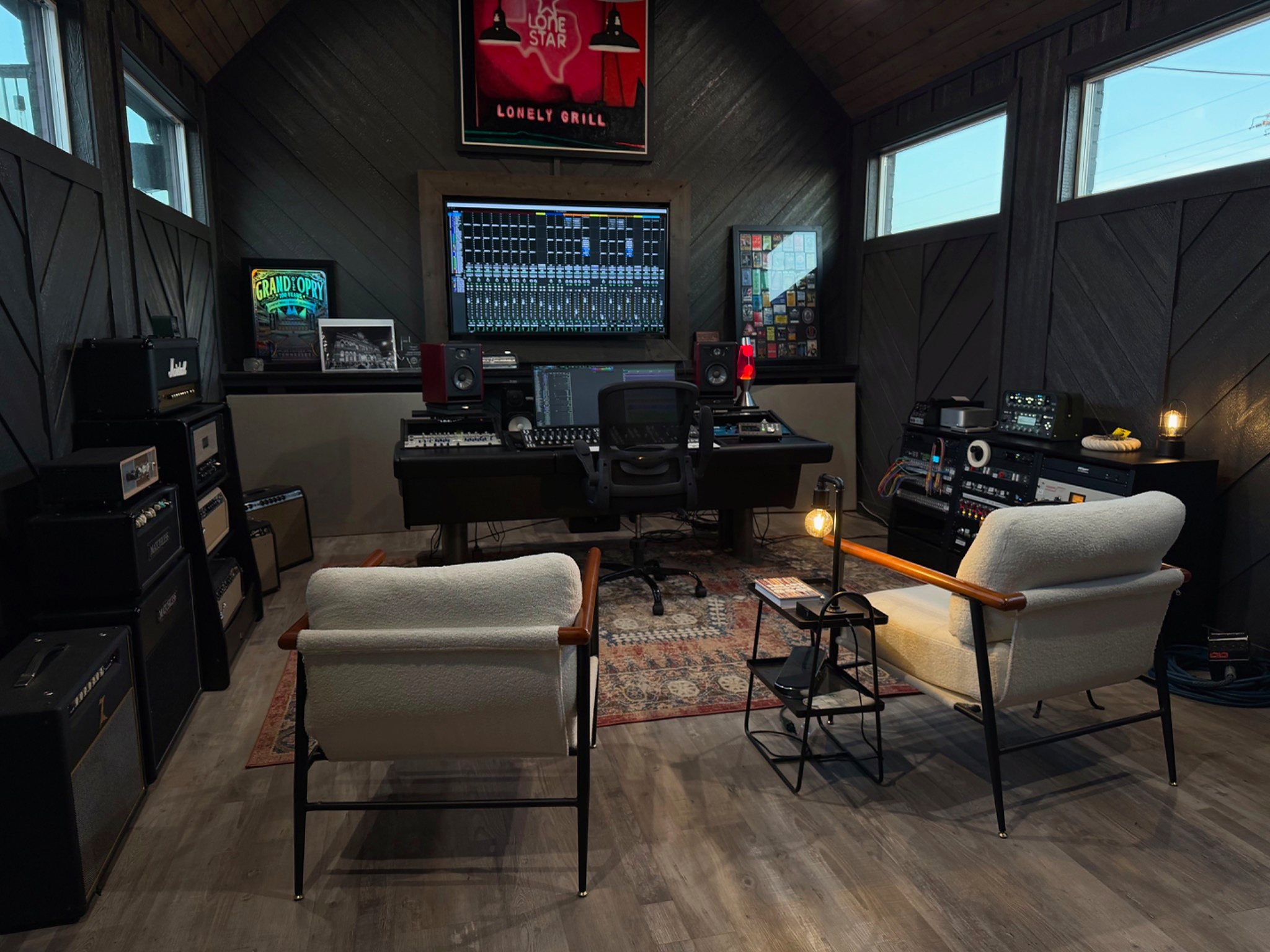 Jeremy Moyers private recording studio — full room