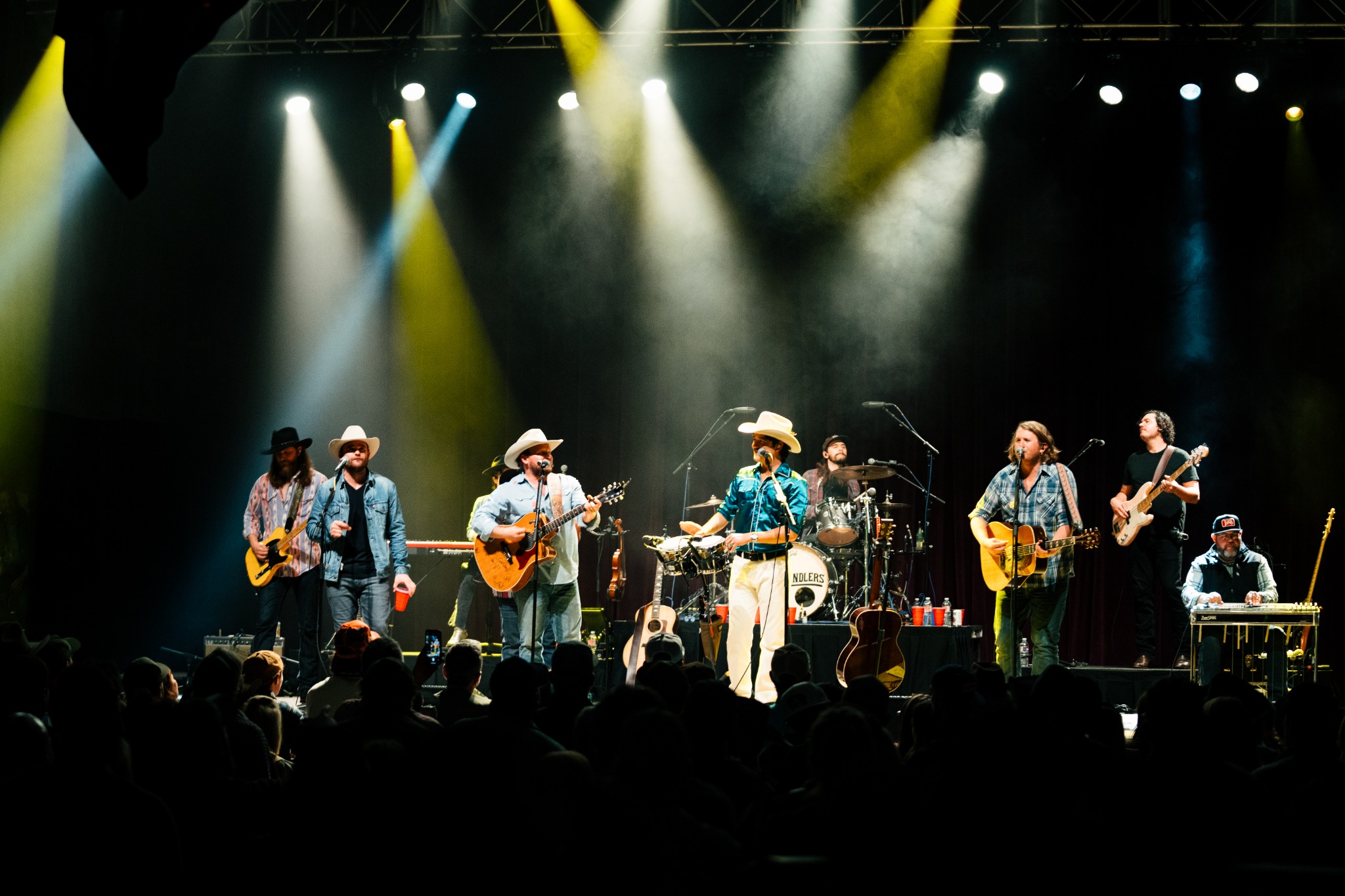 The Panhandlers live